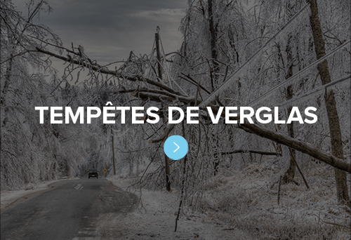 tempêtes de verglas