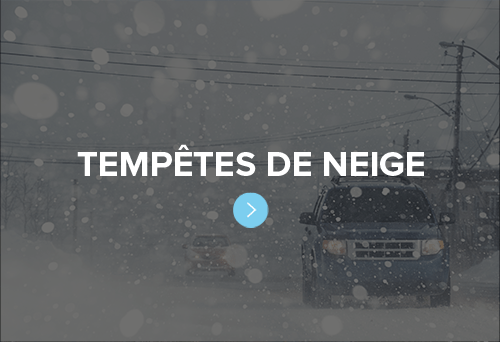 tempêtes de neige