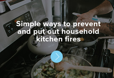 Simple ways to prevent and put out household kitchen fires